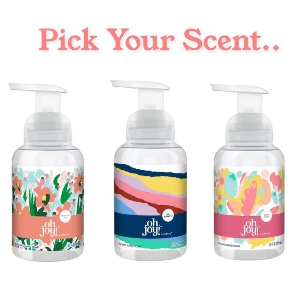 Limited Edition Oh Joy! Foaming Hand Soap (Choice Of Scent)